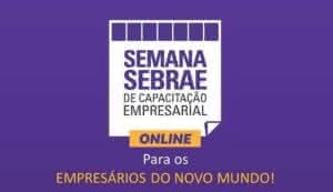 Sebrae-BA abre inscrições para 4.375 vagas em cursos gratuitos de capacitação