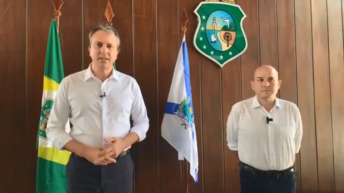 Prefeito e governador anunciam a retomada de creches a partir desta terça (01) no Ceará