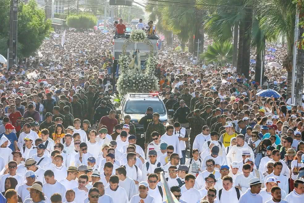 Evento religioso ‘Caminhada com Maria’ em Fortaleza terá celebração on line