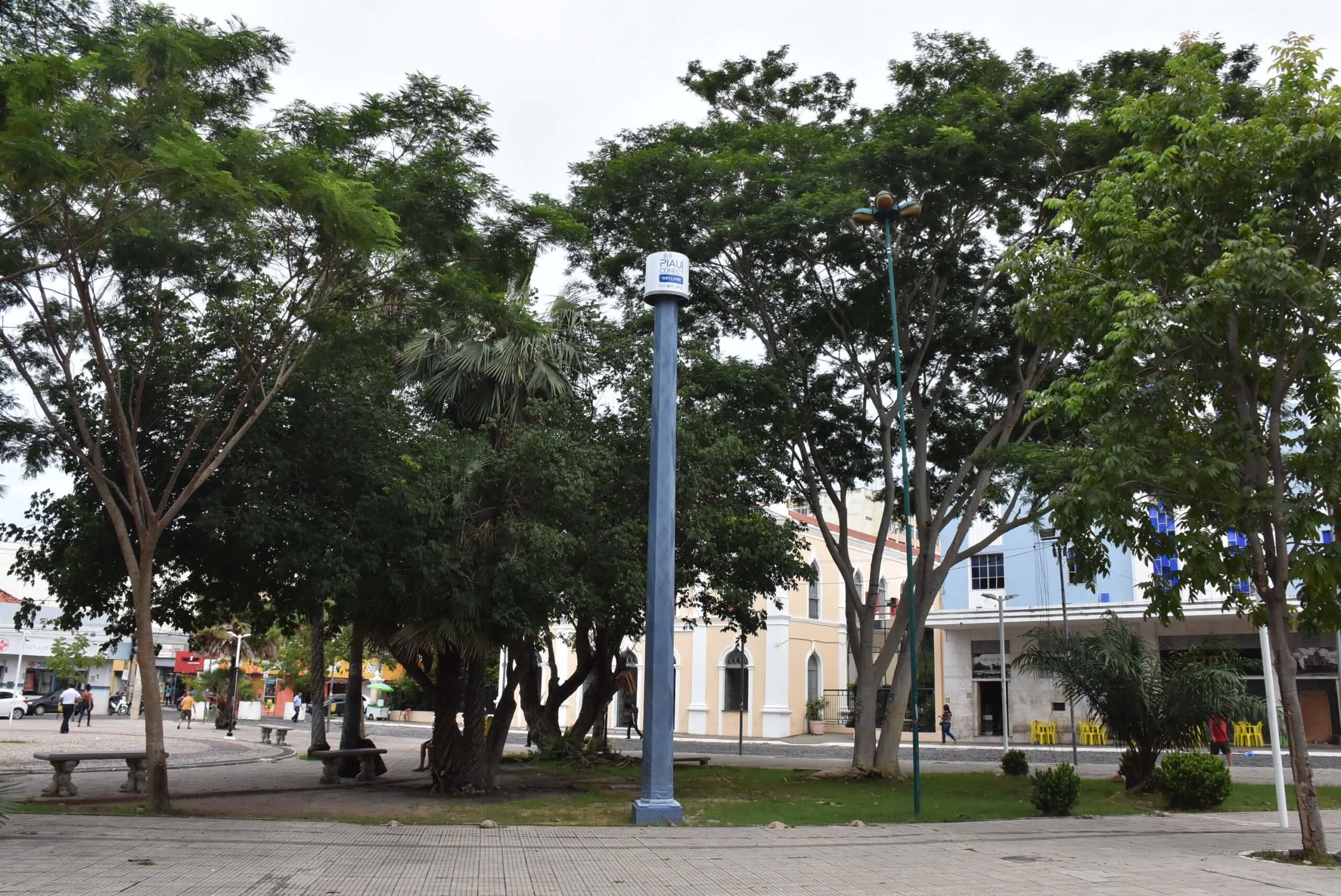 Conheça o projeto que quer levar internet gratuita às praças de Piauí (Foto: Reprodução/Governo do Estado do Piauí)