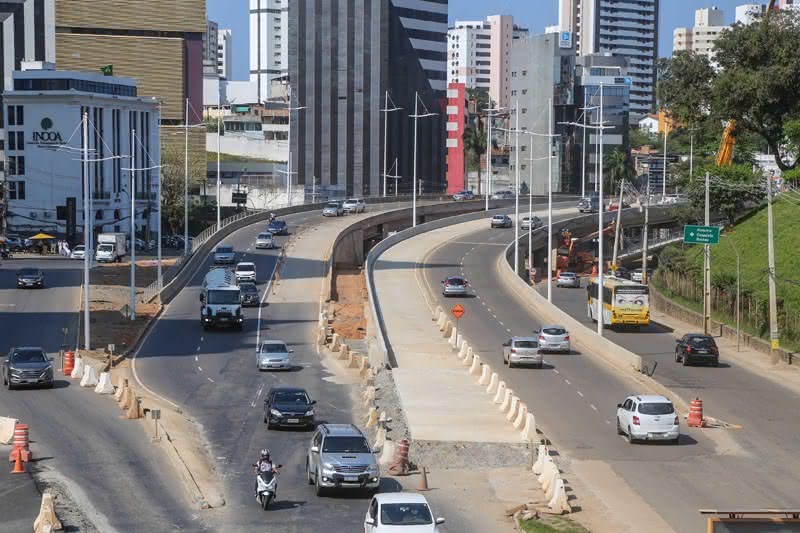 Mobilidade Urbana Salvador: Tráfego da avenida ACM sofre alterações nesta terça (17) (Foto: Reprodução/Google)