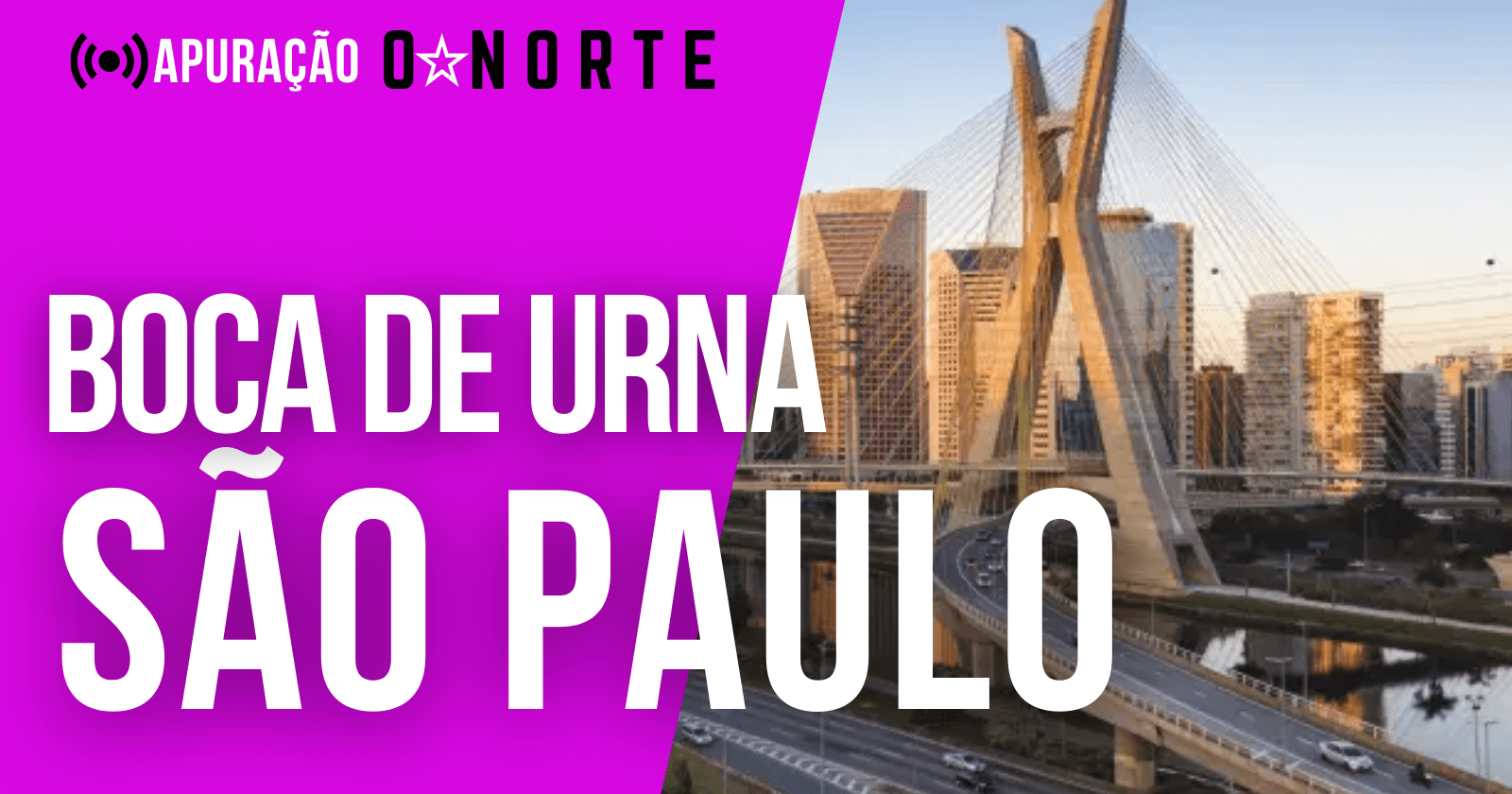 Apuração São Paulo: Pesquisa Boca de Urna e Resultado Parcial das Eleições 2020