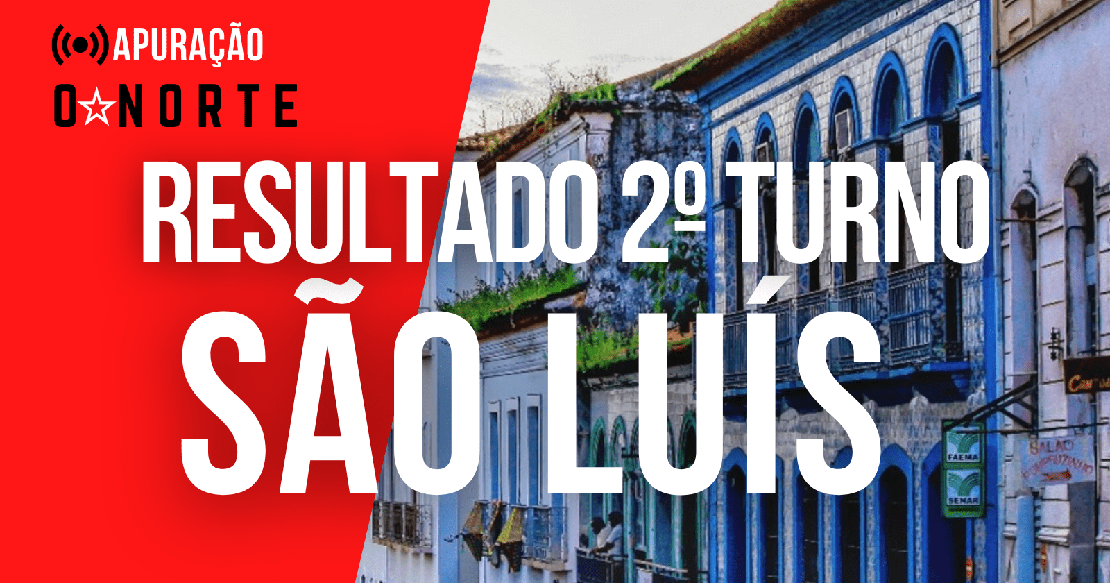 Eleições São Luís: Resultado Parcial 2° turno 2020 (Apuração São Luís-MA)