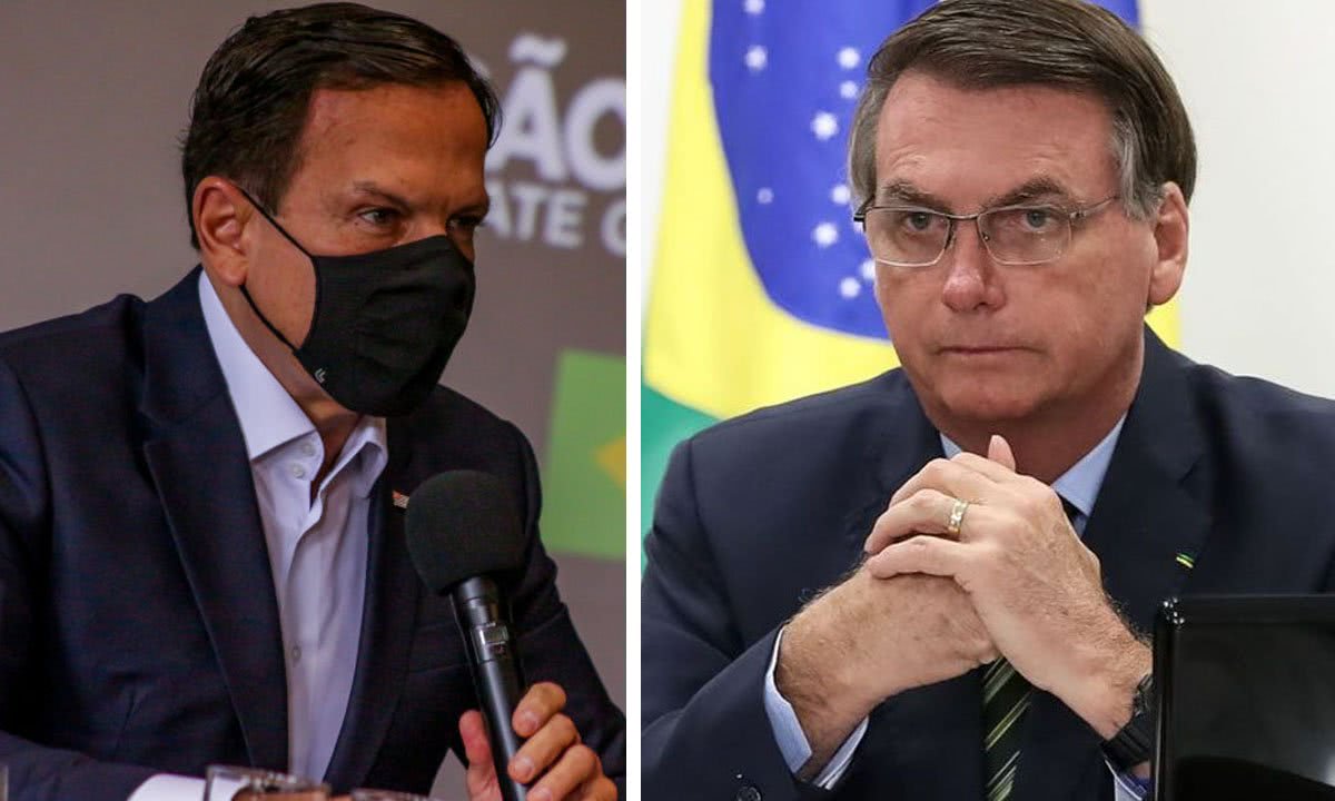Bolsonaro x Doria: Datafolha divulga resultado da rivalidade na pandemia